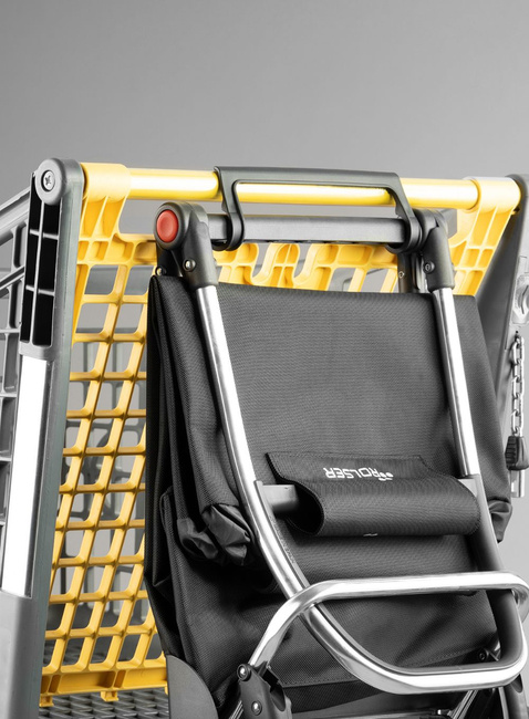 Wózek na zakupy 4-kołowy Rolser I-Max MF 4L TOUR - celeste