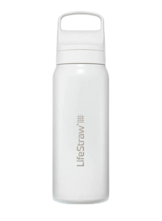 Butelka termiczna z filtrem LifeStraw Go Steel 0,7 l - polar white