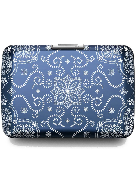 Portfel aluminiowy Ogon Design Stockholm V2 - bandana blue