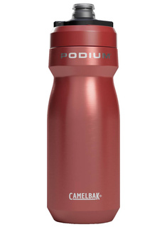 Bidon izolowany Camelbak Podium® Steel Bike Bottle 0,53 l - sierra red