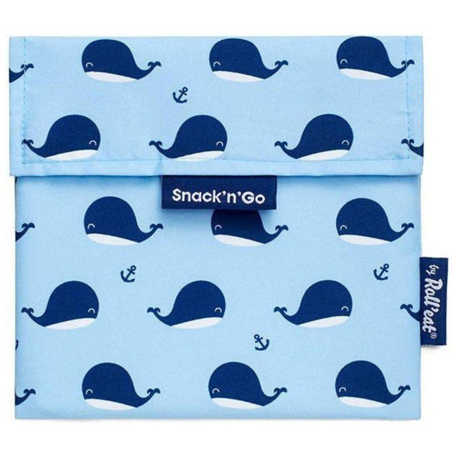 Torebka do żywności  Snack'n'Go  Animals - whales