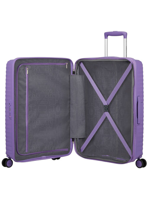 Walizka średnia American Tourister Diablast EXP - purple pulse