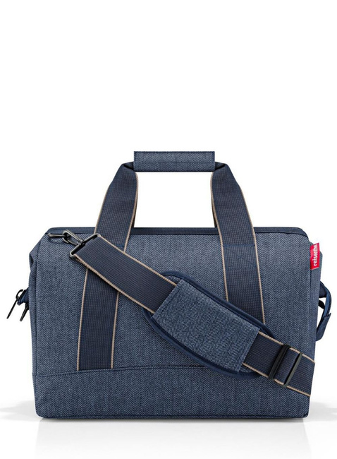 Torba podróżna Reisenthel Allrounder L - herringbone dark blue