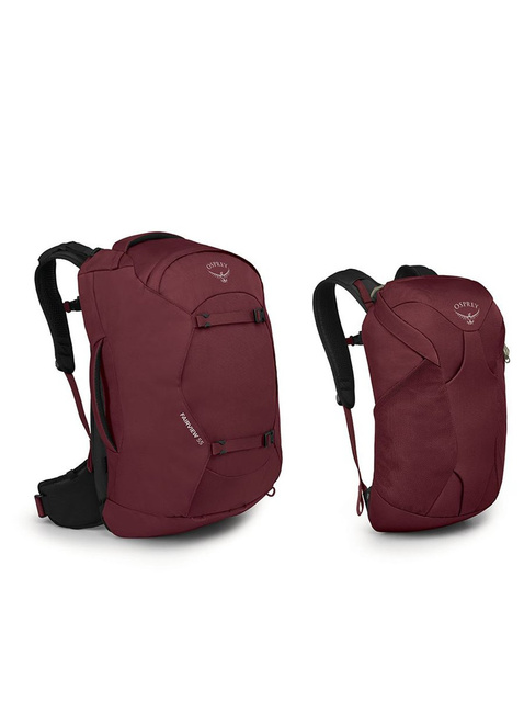 Plecak trekkingowy torba Osprey Fairview 55 - zircon red