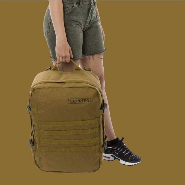 Plecak podręczny na laptopa CabinZero Military 44 l - desert sand