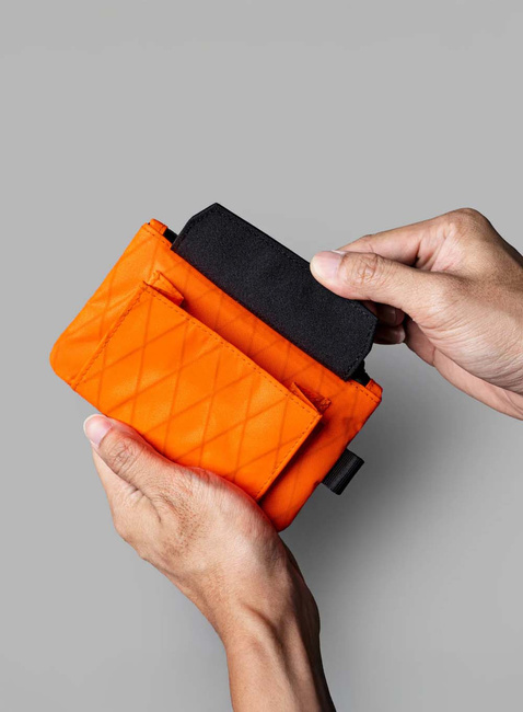 Portfel saszetka Alpaka Zip Pouch Coin - hot orange