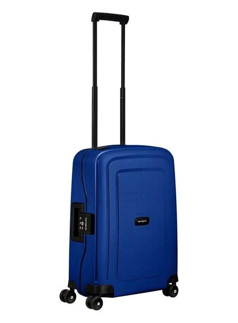 Walizka kabinowa Samsonite S'Cure - cool blue / black