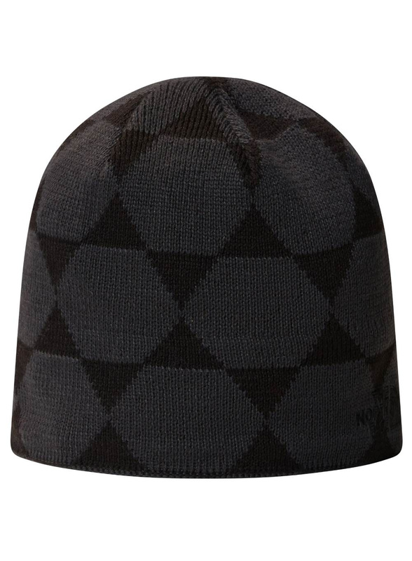 tnf black / asphalt grey geodesic jacquard