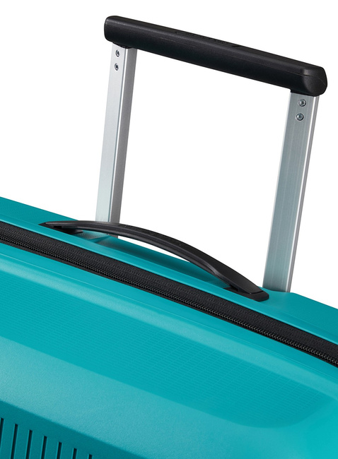 Walizka duża poszerzana American Tourister AeroStep - turqoise tonic