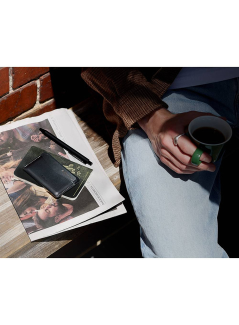 Skórzany kartownik portfel na karty Bellroy Card Slip - black