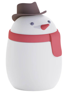 Termos obiadowy dziecięcy Asobu Bestie Foodie 0,6 l - snowman