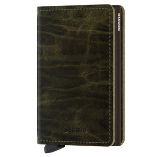 Mały portfel RFID Slimwallet Secrid Dutch Martin - olive