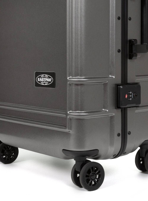 Walizka duża Eastpak Resist'r Case L - brushed metal