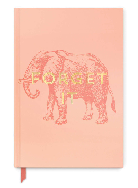 Notatnik 240 stron Designworks Ink Vintage Sass Journal - forget it