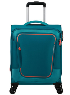 Walizka kabinowa American Tourister Pulsonic - stone teal