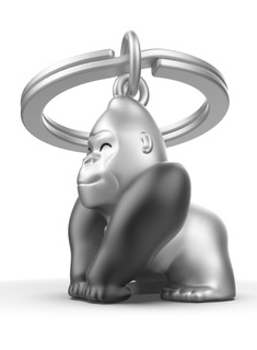 Brelok do kluczy zawieszka do plecaka Metalmorphose goryl