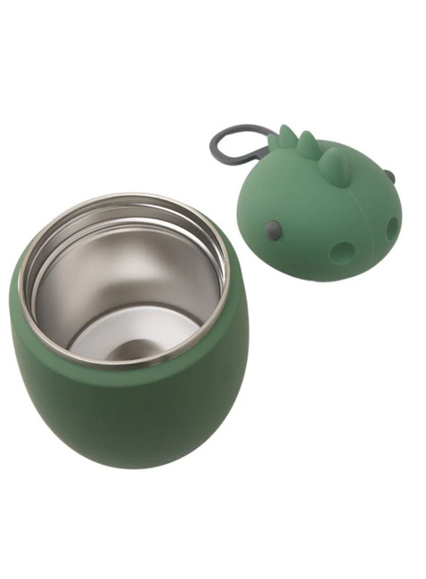 Termos obiadowy dziecięcy Asobu Bestie Foodie 0,6 l - dinosaur