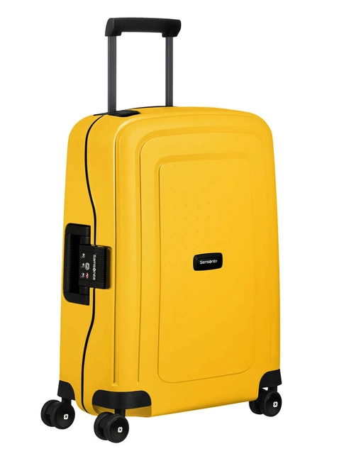 Walizka mała 34 l Samsonite S'Cure - sunflower yellow / black