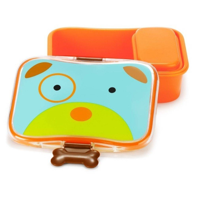 Lunchbox / śniadaniówka Skip Hop Zoo Little Kid Lunch Kit - dog