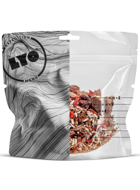 Liofilizowane danie mięsne LyoFood kurczak 5 smaków 370 g / 82 g