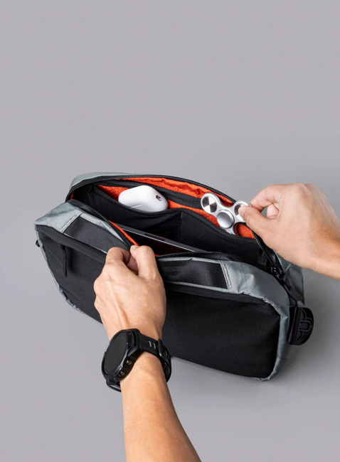 Torba na ramię crossbody Alpaka Go Sling X-Pac® - slate grey
