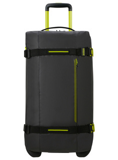 Torba podróżna American Tourister Urban Track Duffle M - black / lime