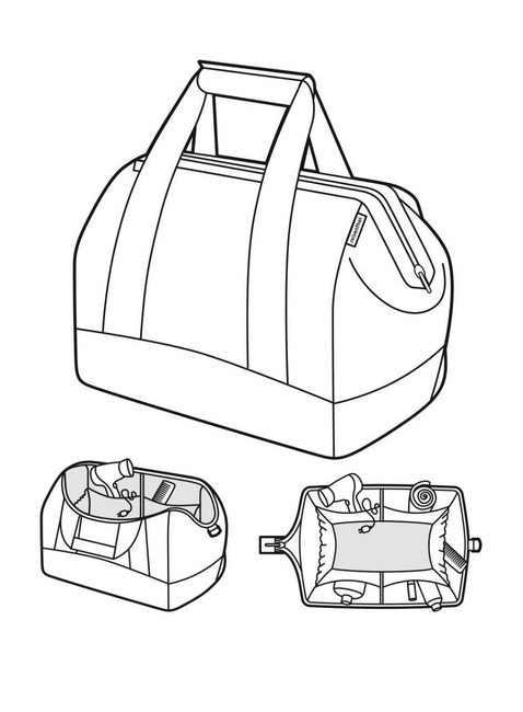 Torba codzienna Reisenthel Allrounder M - twist coffee