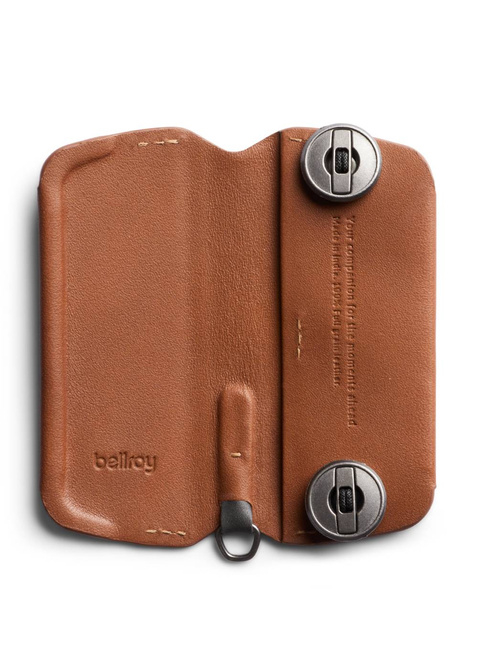 Skórzane etui na klucze Bellroy Key Cover Plus (third edition) - caramel