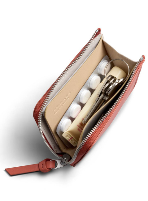 Skórzany portfel kieszonkowy Bellroy L-Pocket - blood orange