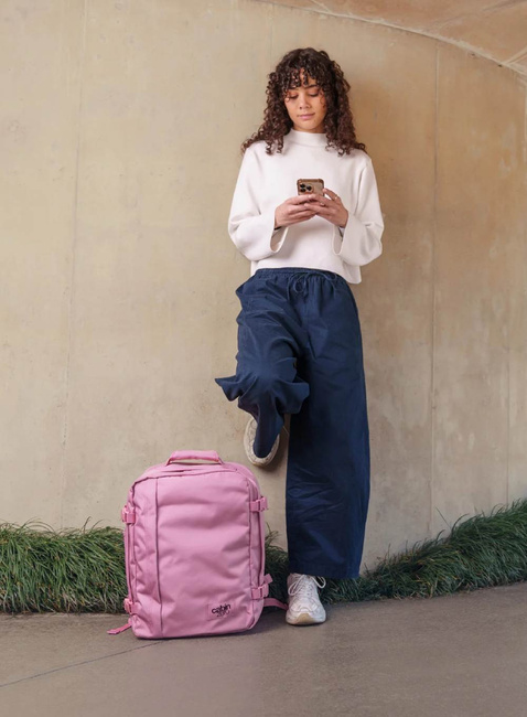 Plecak bagaż podręczny do Wizzair CabinZero 28 l - rosa rosa