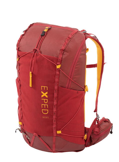 Plecak trekkingowy alpejski Exped Impulse 20 - burgundy / butterscotch