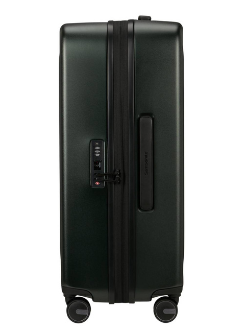 Walizka średnia poszerzana Samsonite Fyrm EXP - deep green