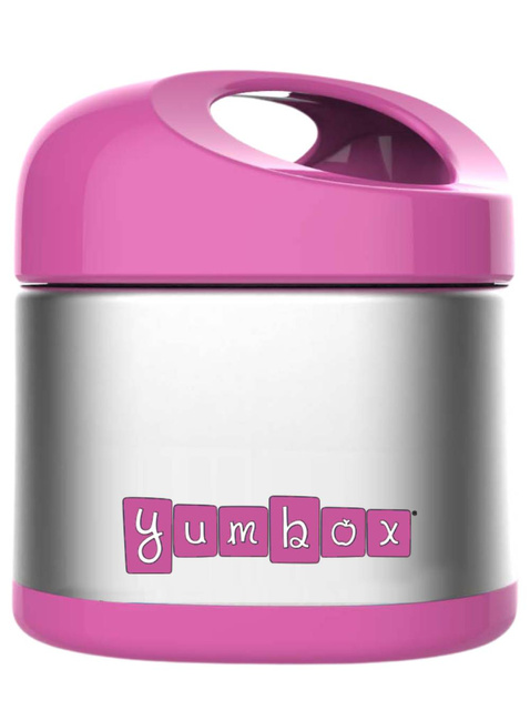 Termos obiadowy Yumbox Cubi Thermal Food Jar for Kids 295 ml - berry pink
