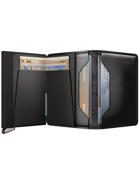 Portfel kieszonkowy Secrid Premium Slimwallet + Dusk - black