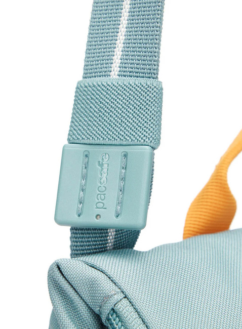 Torba antykradzieżowa z klapą Pacsafe GO Saddle Crossbody - fresh mint