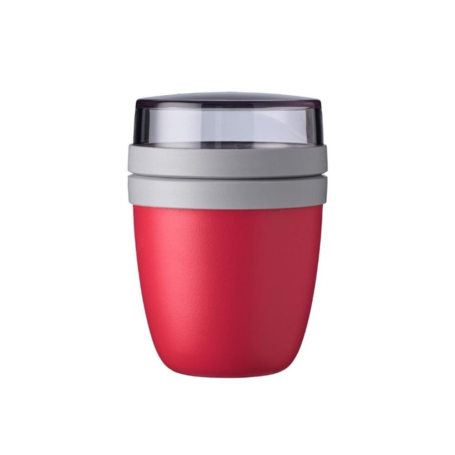 Pojemnik na jogurt + musli Ellipse mini Mepal - nordic red