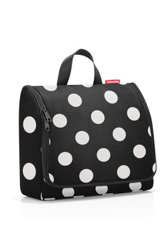 Kosmetyczka Reisenthel Toiletbag XL - dots white