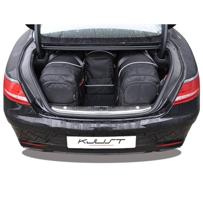 MERCEDES-BENZ S COUPE 2014+ TORBY DO BAGAŻNIKA 4 SZT