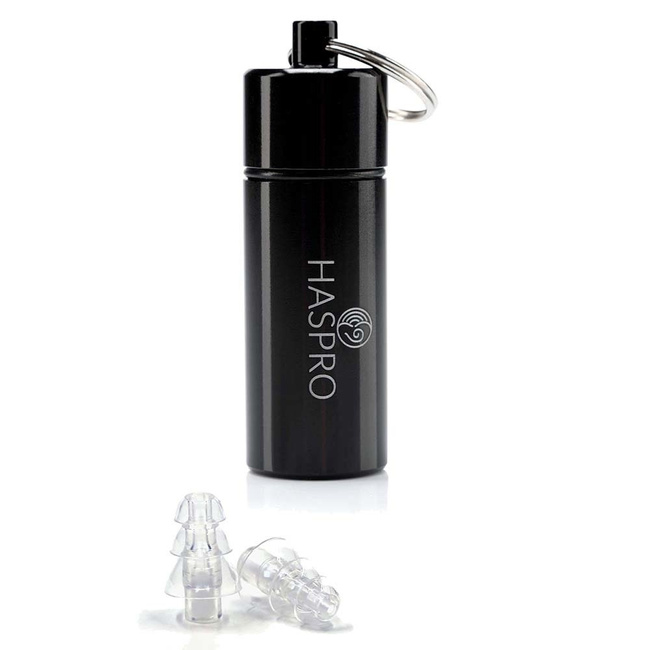 Stopery zatyczki do uszu na party, koncert Haspro Party EarPlugs