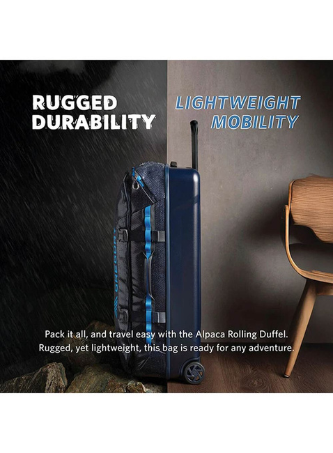 Torba podróżna Gregory Alpaca Wheeled Duffel 100 - obsidian black