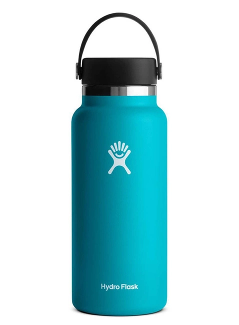 Butelka izolowna Hydro Flask Wide Mouth Flex Cap 946 ml - laguna