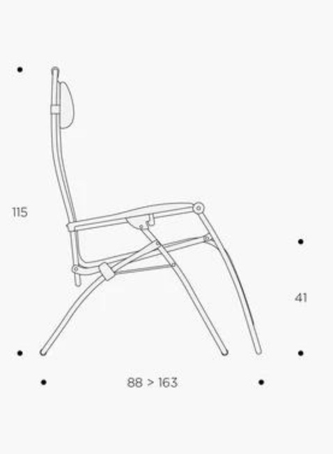 Fotel relaksacyjny Lafuma Rsxa Batyline® Iso - black