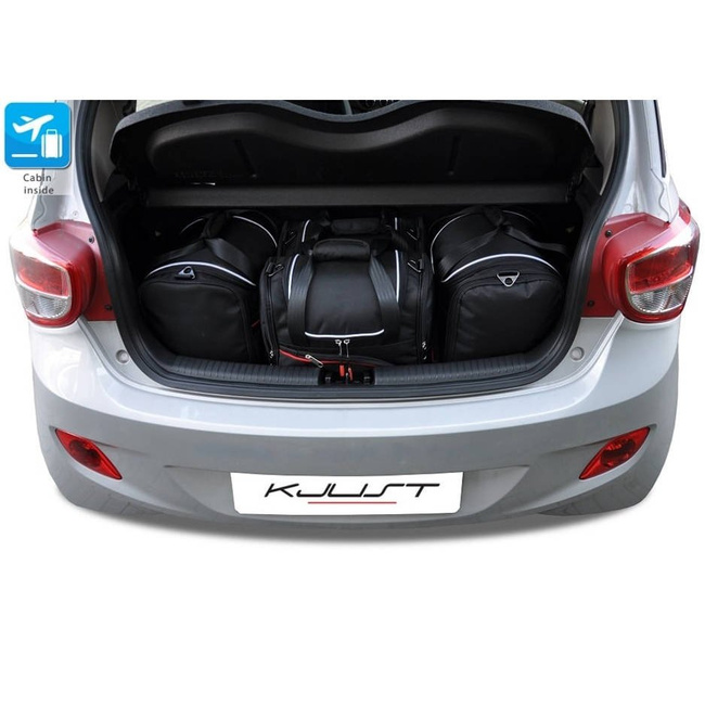 HYUNDAI I10 2013+ TORBY DO BAGAŻNIKA 4 SZT