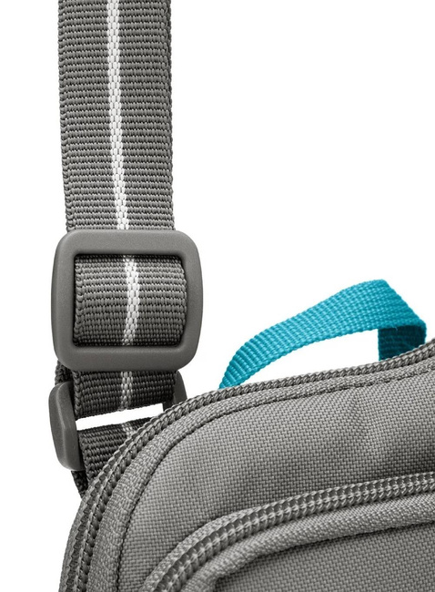 Saszetka antykradzieżowa na dokumenty Pacsafe Go Tech Crossbody - stone
