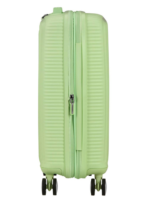 Walizka mała American Tourister Soundbox EXP - kiwi green
