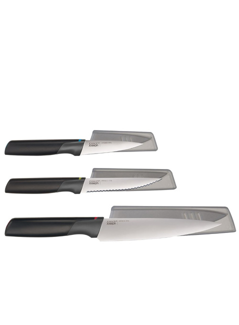 Zestaw 3 noży z osłonami Joseph Joseph Elevate™ Kitchen Knife Set - multicolour
