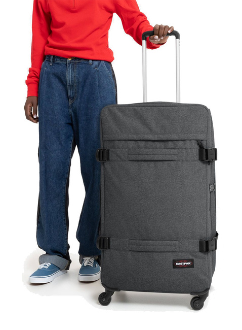 Torba podróżna walizka duża Eastpak Transit'R 4 L - black denim