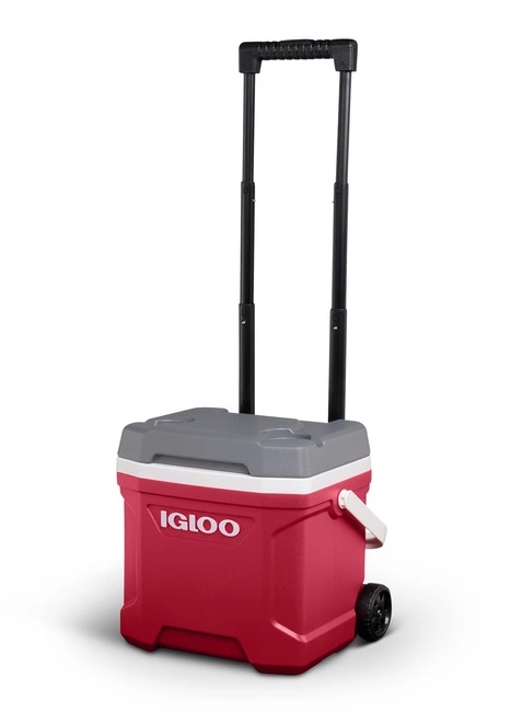 Lodówka turystyczna na kółkach Igloo Latitude Roller 15 l - indigo red / grey