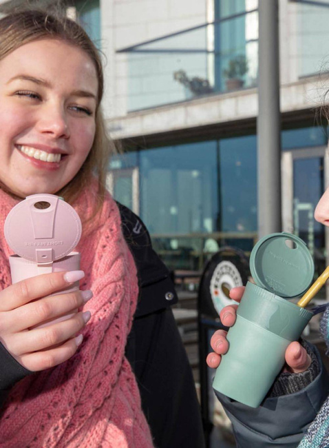 Kubek podróżny składany Light My Fire Pack-up-Cup BIO - hazyblue