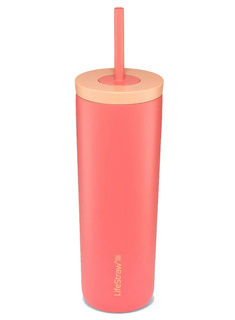 Izolowany kubek z filtrem LifeStraw Go Tumbler 0,5 l - apricot pink